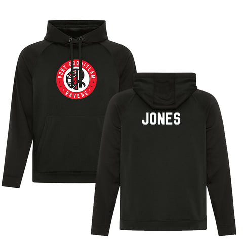 ATC Gameday Fleece Hoodie with Name Option (Poco Ravens)