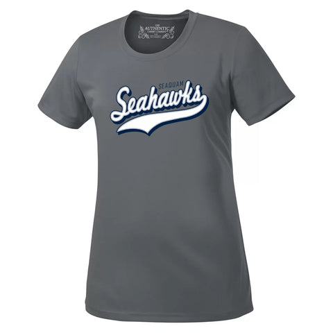 ATC Ladies Pro Team Short Sleeve T-Shirt - Coal Grey (Seaquam)