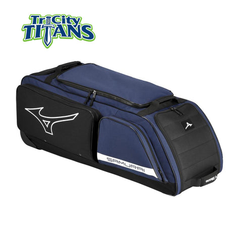 Mizuno Samurai 24 Catchers Bag (Tri City Titans - Players - Green Logo)