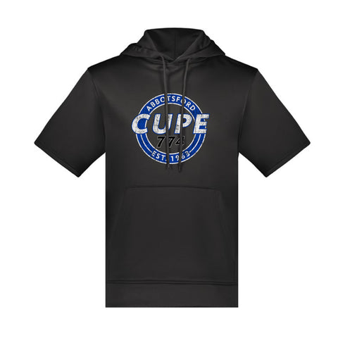 Wicking Fleece Short Sleeve Hoodie (CUPE 774)