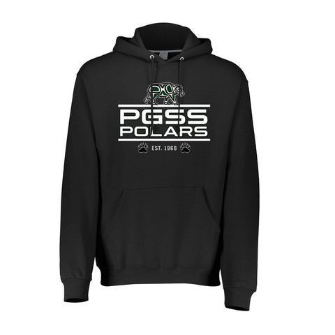 Russell Pullover Hood - Black (PGSS POLARS)