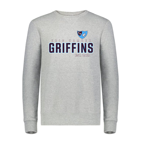 Russell Crewneck Sweatshirt - Oxford Grey (Eric Hamber)
