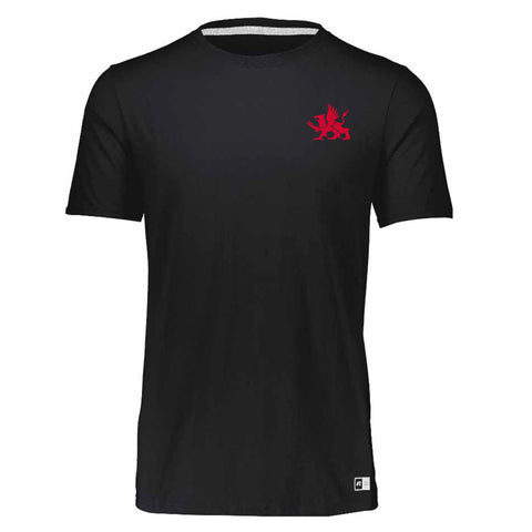 Russell Essential Short Sleeve T-Shirt - Black (Burnsview Secondary School)