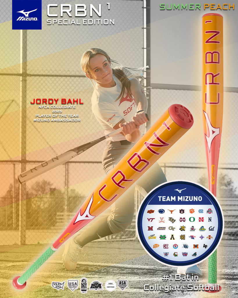 2025 Mizuno CRBN 1 10 Fastpitch Softball Bat 340659 LIMITED EDITIO 2025-mizuno-crbn-1-10-fastpitch-softball-bat-340659-limited-editio