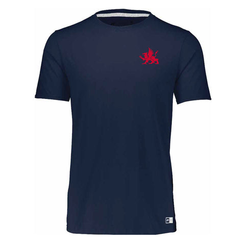 Russell Essential Short Sleeve T-Shirt - Navy (Burnsview Secondary School)