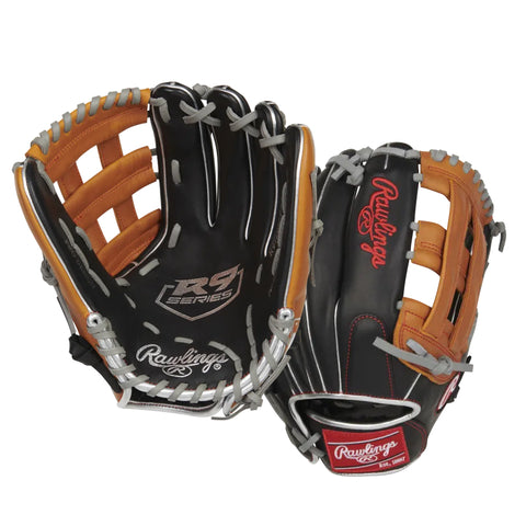 **Rawlings R9 Youth Pro Taper 12" Glove (R9120U-6BT)**