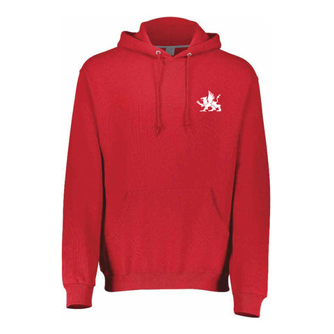 Russell Hooded Top - Red (Burnsview Secondary School)