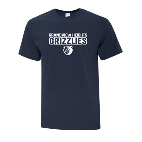 Russell Essential Short Sleeve Shirt - Navy (Grandview Heights)