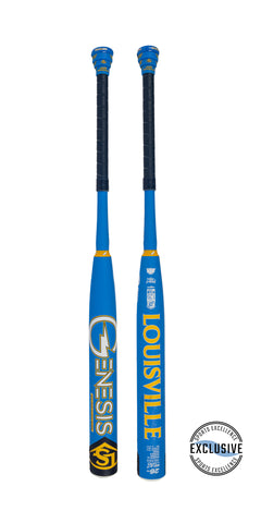 LOUISVILLE FLASH 2.0 Blue/Yellow Slowpitch Bat (WBL2963010)