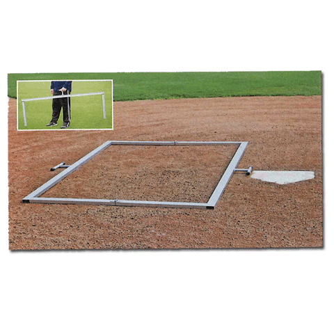 Foldable Batters Box Template