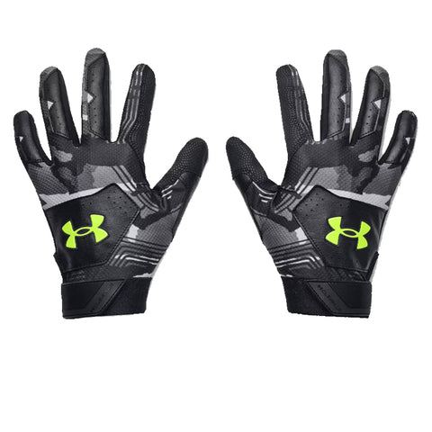 Under Armour Clean Up 21 Batting Gloves - Black