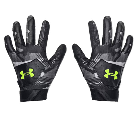 Under Armour Clean Up 21 Culture Youth Batting Gloves - Black