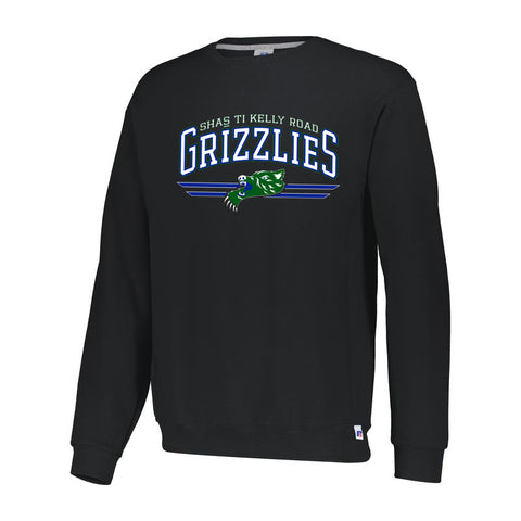Russell Crewneck - Black (Shas Ti Kelly Road)