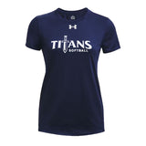Ladies Under Armour Titan Softball Team Tech Shirt (Tri City Titans - Players)