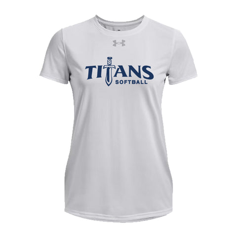 Ladies Under Armour Titan Softball Team Tech Shirt (Tri City Titans - Players)
