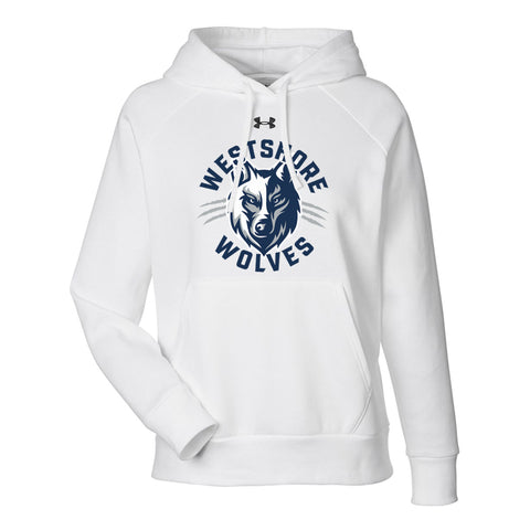 Under Armour Ladies Rival Fleece Hood (Westshore Wolves)