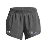 Under Armour Women's UA Fly-By Unlined 3" Shorts (Titans 2026 - Players Gear)
