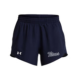 Under Armour Women's UA Fly-By Unlined 3" Shorts (Titans 2026 - Players Gear)