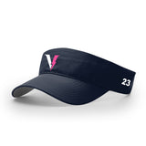 Visor w/players number (PCFA VOLTS - PLAYERS)
