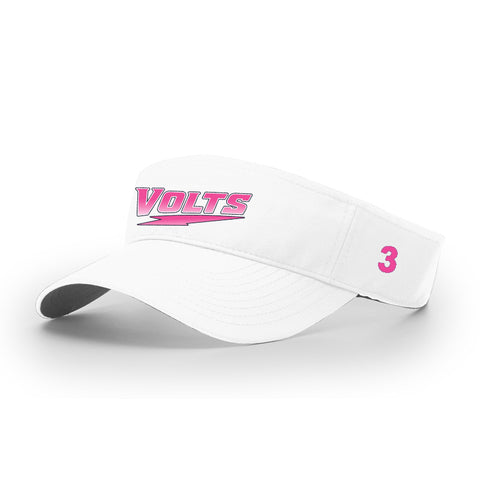 Visor w/players number (PCFA VOLTS - PLAYERS)