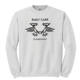 Heavy Cotton Crewneck Sweatshirt - Youth/Adult (Emily Carr)