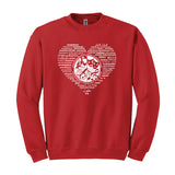 Adult Heavyweight Crewneck - Heart Logo (Confederation Park)