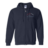 GILDAN® Heavy Blend™ Full Zip Hoodie - Adult (Matsqui Blades)