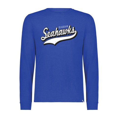 Russell Long Sleeve T-Shirt  - Royal (Seaquam)