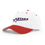 Richardson Pro Twill Snap Back Hat - North ShoreLogo (North Shore Stars)
