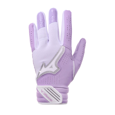 Mizuno Finch Ladies Batting Gloves - Lilac
