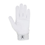 Mizuno Finch Ladies Batting Gloves - White/Black