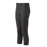 Mizuno Softball Pants w/red piping (Classics)