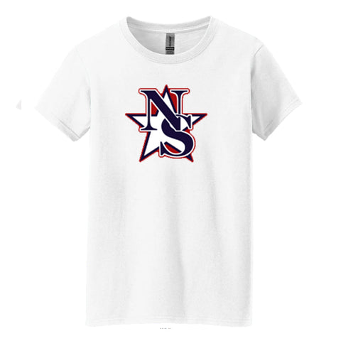 Ladies Gildan® Heavy Cotton™ Missy Fit T-Shirt (North Shore Stars)