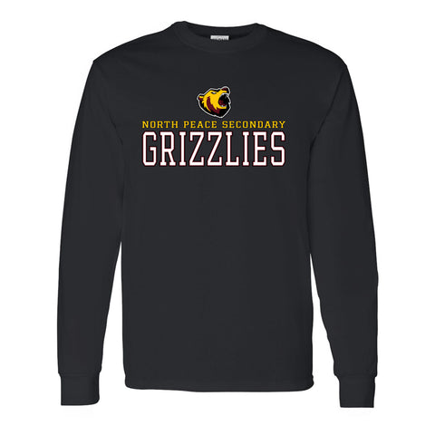 Gildan™ Heavy Cotton Long Sleeve T-Shirt (North Peace Secondary)
