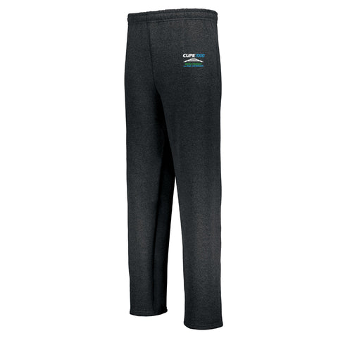 Russell Dri-Power® Open Bottom Pocketed Sweatpant - Black (CUPE 7000)