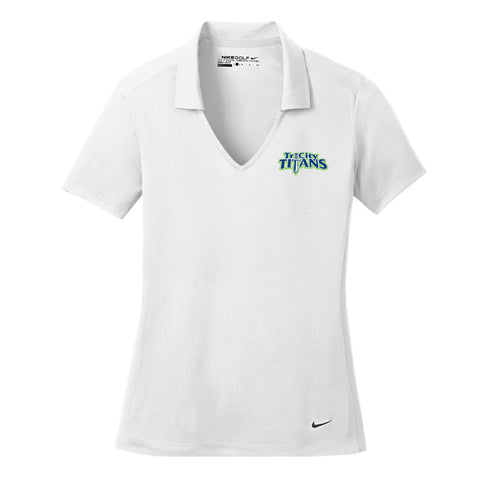 Nike Dri Fit Vertical Mesh Polo - Ladies (Tri City Titans Coaches)