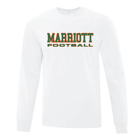 Russell Essential Long Sleeve T-Shirt (Earl Marriott Football)