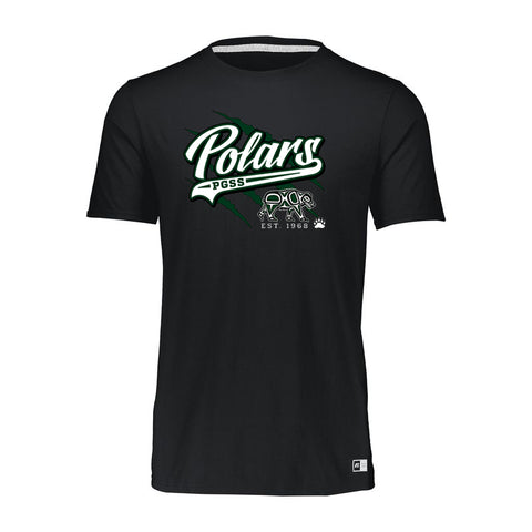 Russell T-Shirt - Black (PGSS POLARS)
