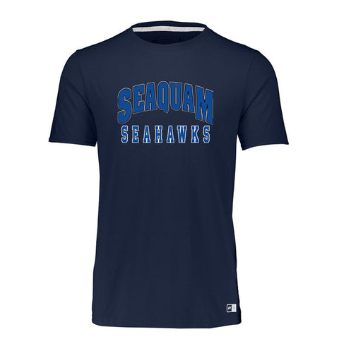 Russell Short Sleeve T-Shirt  - Navy (Seaquam)