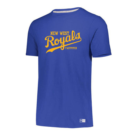 Youth Russell Essential T-Shirt (New West Royals Fastpitch)