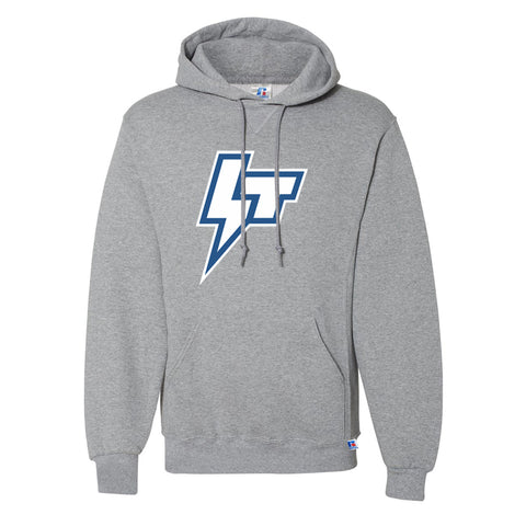 Russell Hooded Pullover - Logo 2 (Langley Thunder)