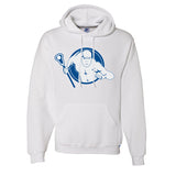 Russell Hooded Pullover - Logo 1 (Langley Thunder)