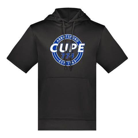 Wicking Fleece Short Sleeve Hoodie (CUPE 774)