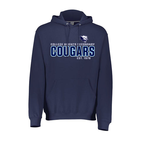 Russell Pullover Hood - Navy Blue (College Heights)