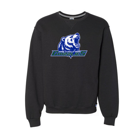 Russell Crewneck - Black (Shas Ti Kelly Road)