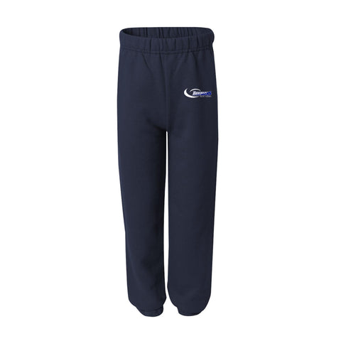 Jerzees Nublend Sweatpants Youth - Navy (Pacific Academy)