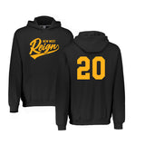 Youth Russell Dri-Power Hoodie w/Players Number (New West Reign Fastpitch)