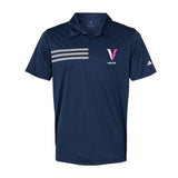 Adidas 3 Stripes Chest Polo Shirt - Mens (PCFA VOLTS - COACHES)