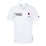 Adidas 3 Stripes Chest Polo Shirt - Mens (PCFA VOLTS - COACHES)
