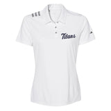 Adidas 3 Stripes Chest Polo Shirt - Ladies (Tri City Titans Coaches)